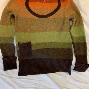 Free People striped sweater